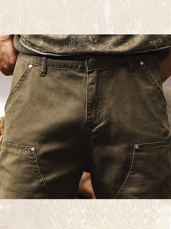 Calça Cargo Múltiplos Bolsos