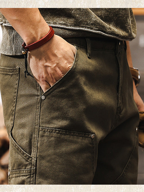Calça Cargo Múltiplos Bolsos