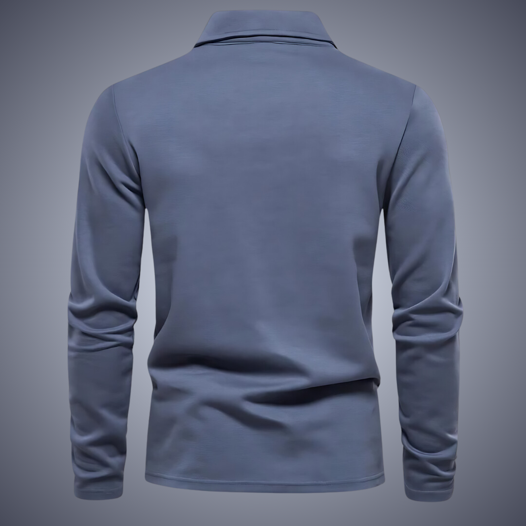 Camisa Polo Gola com Botão