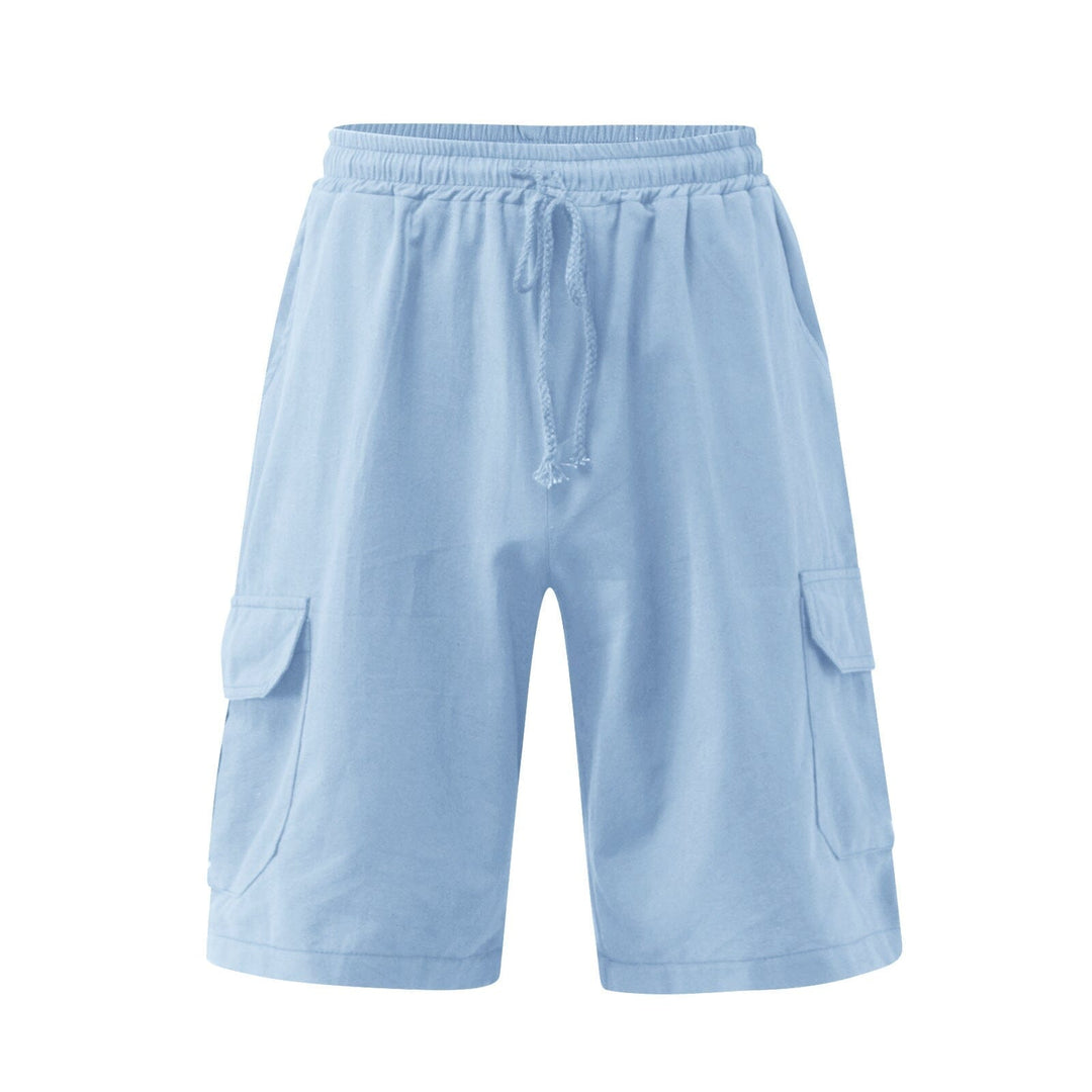 Bermuda Masculina Linho Natural