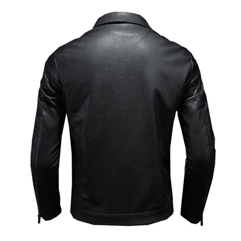 Jaqueta Motociclista Couro Masculina