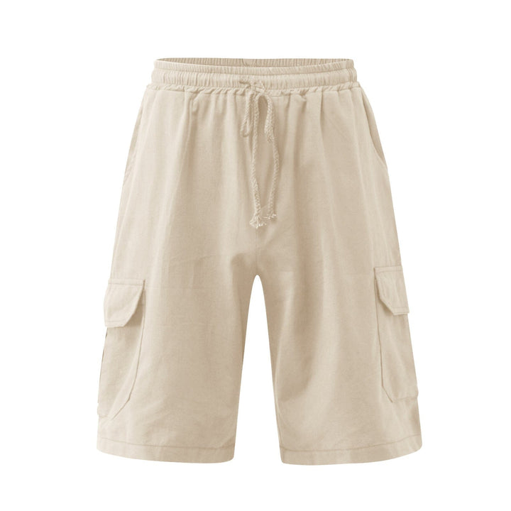 Bermuda Masculina Linho Natural