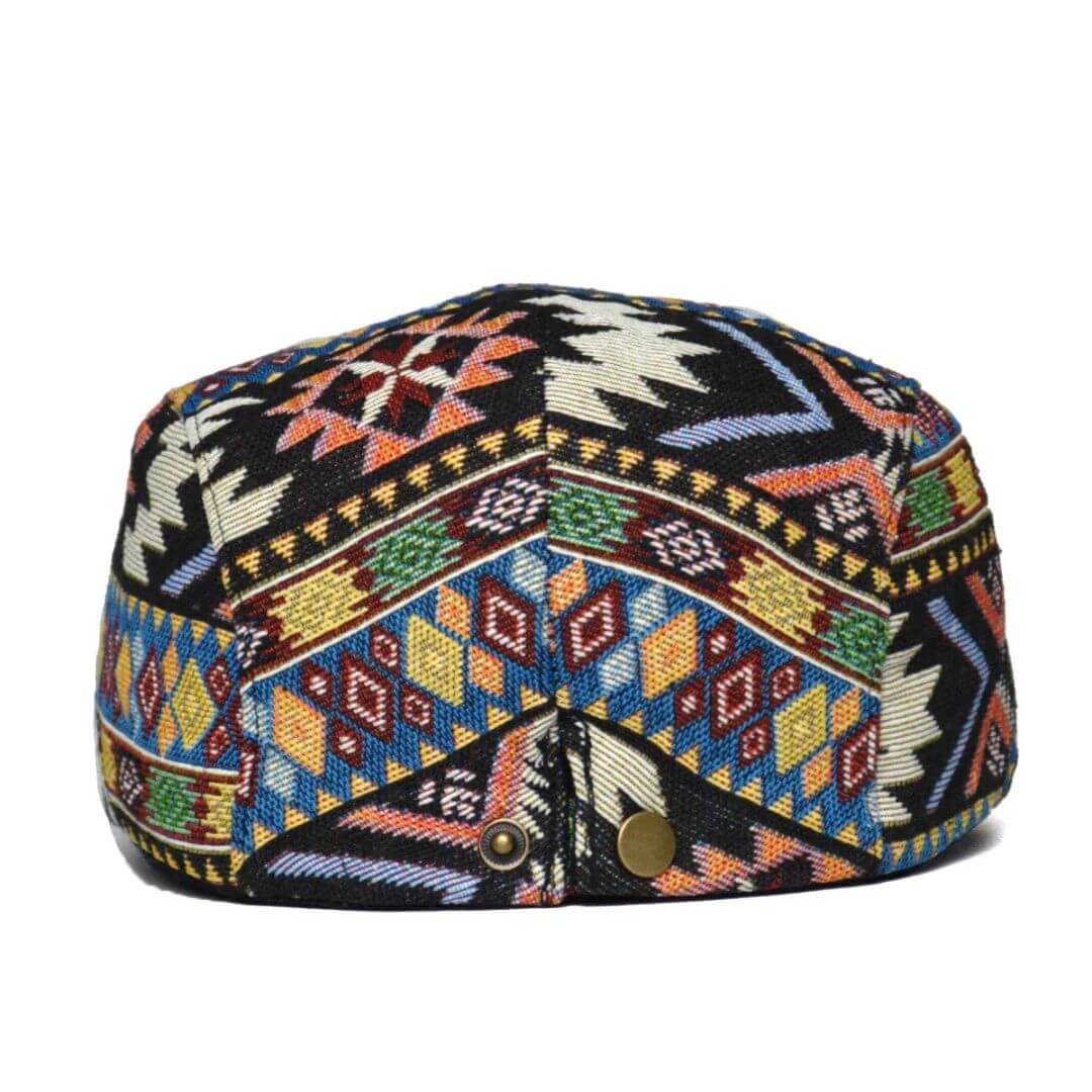 Flat Cap Desenhos Geométricos