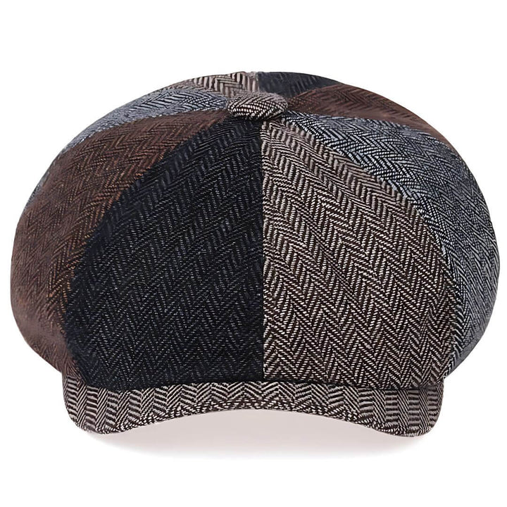 Flat Cap Patchwork Premium