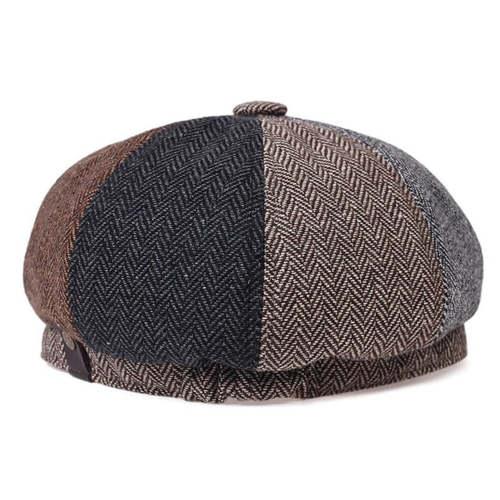 Flat Cap Patchwork Premium