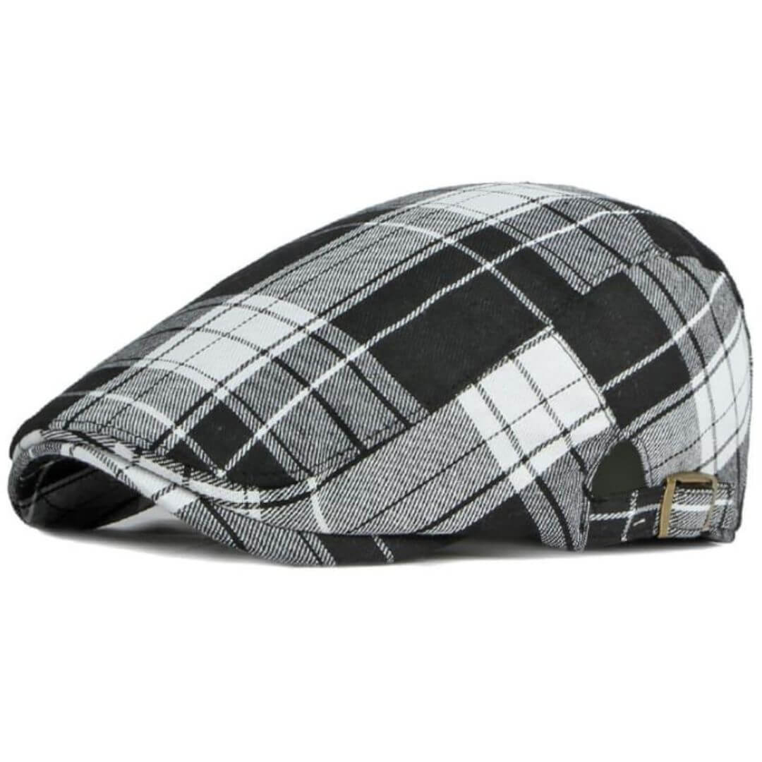 Flat Cap Estampa Escocesa