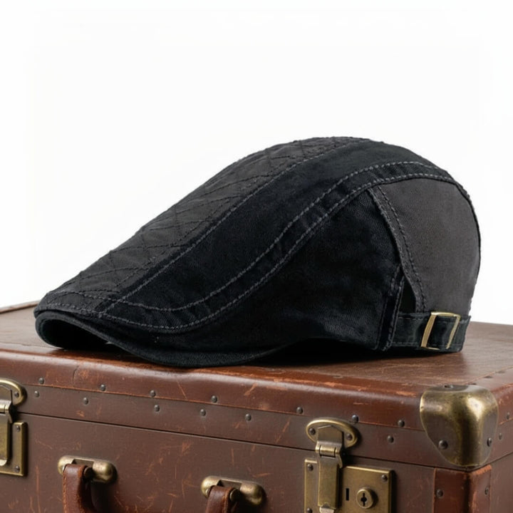 Flat Cap Motorista Vintage