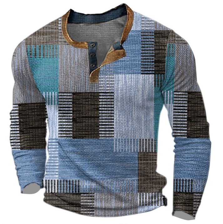 Suéter Gola Henley Geométrico