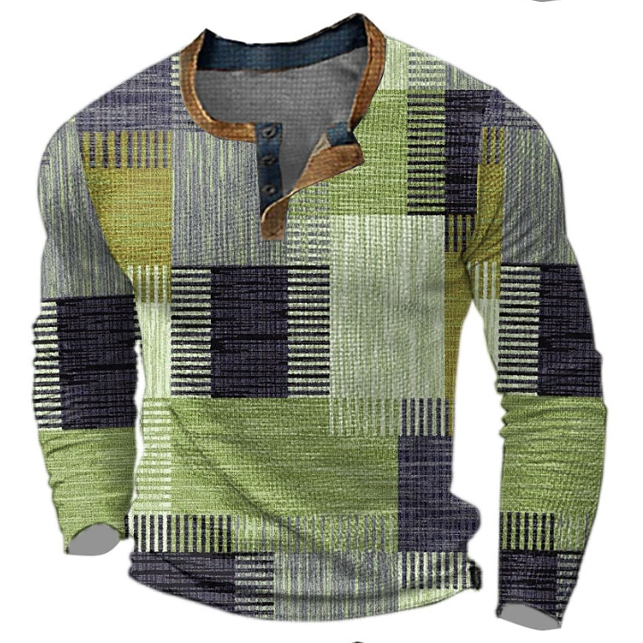 Suéter Gola Henley Geométrico