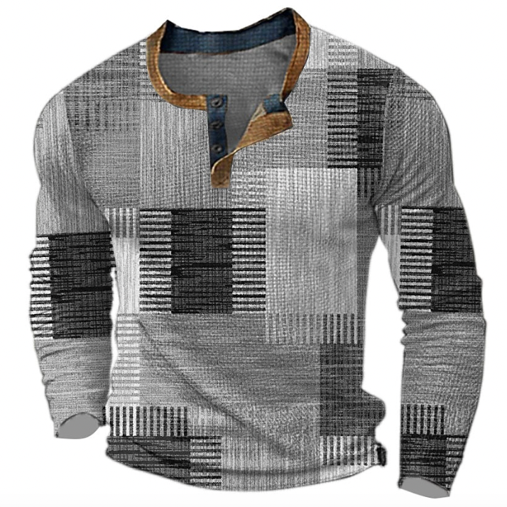 Suéter Gola Henley Geométrico