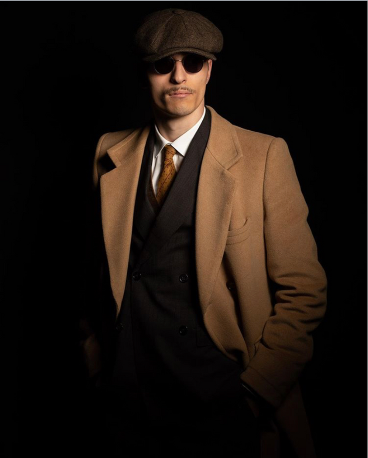 Boné Gatsby Tweed