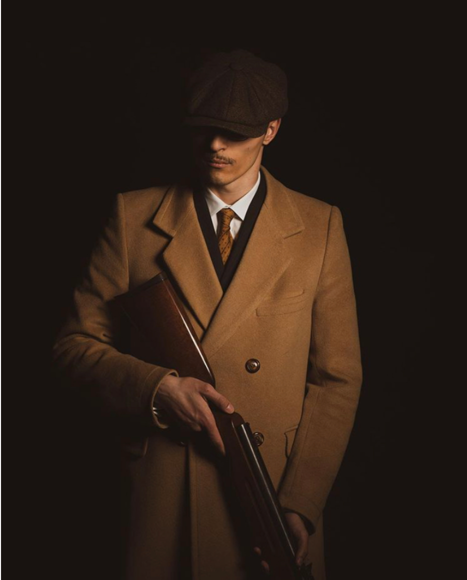 Boné Gatsby Tweed