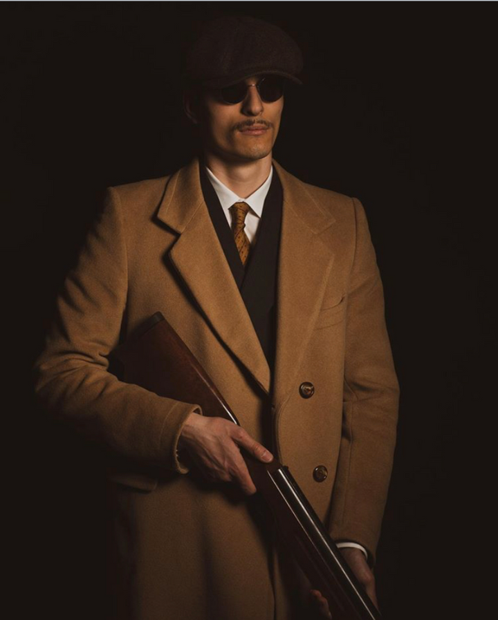 Boné Gatsby Tweed
