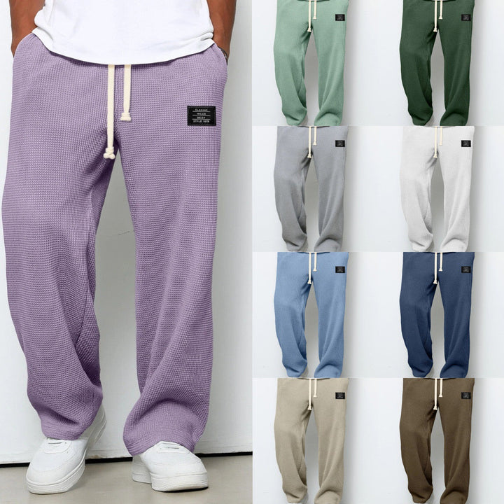 Calça Moletom Textura Waffle