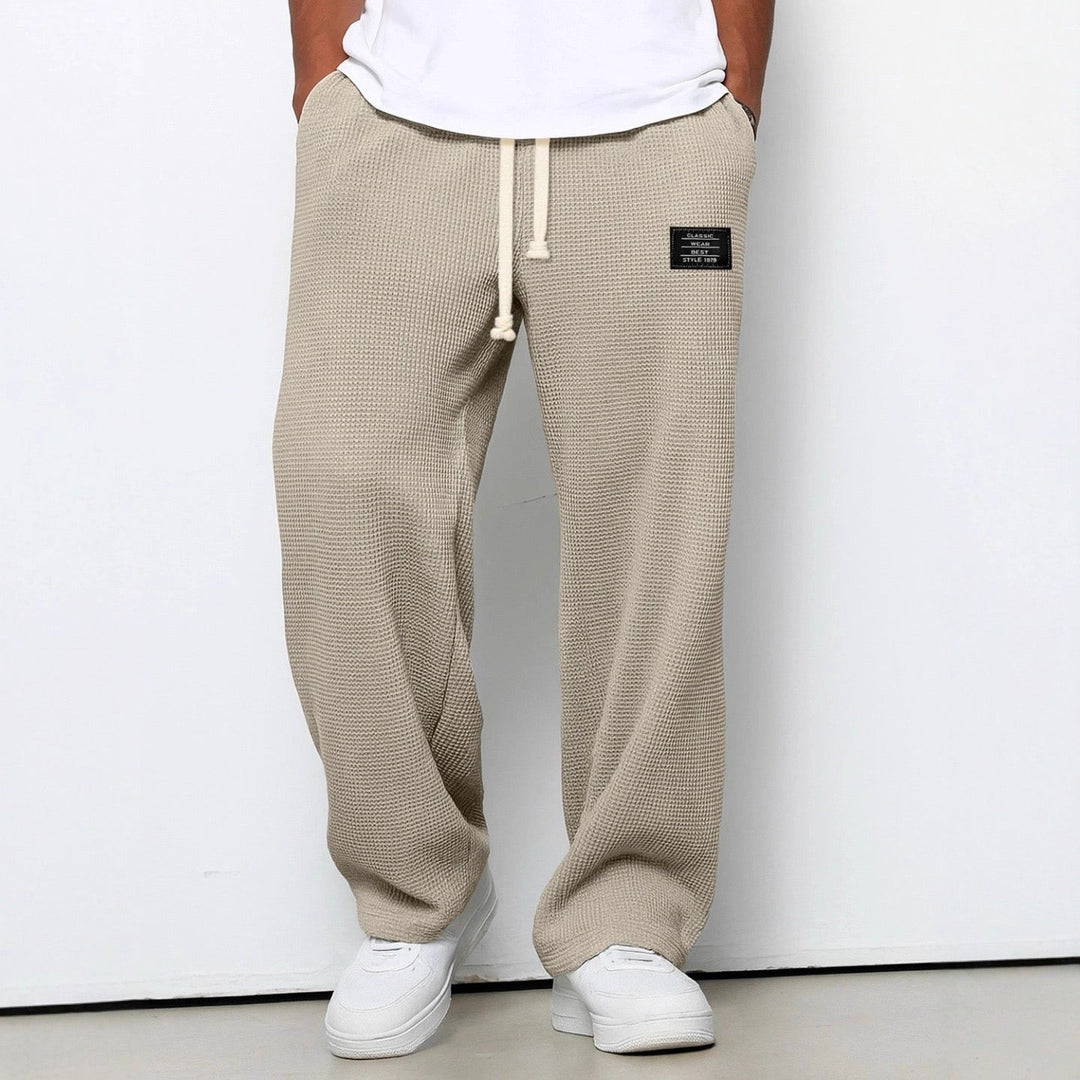 Calça Moletom Textura Waffle
