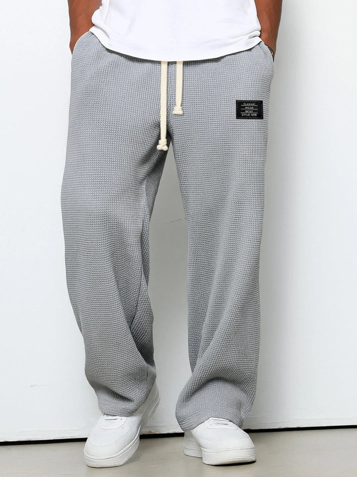 Calça Moletom Textura Waffle