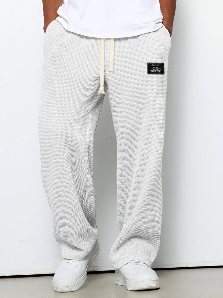 Calça Moletom Textura Waffle