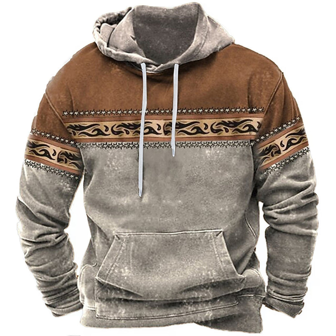 Hoodie Urban Vintage Tribal
