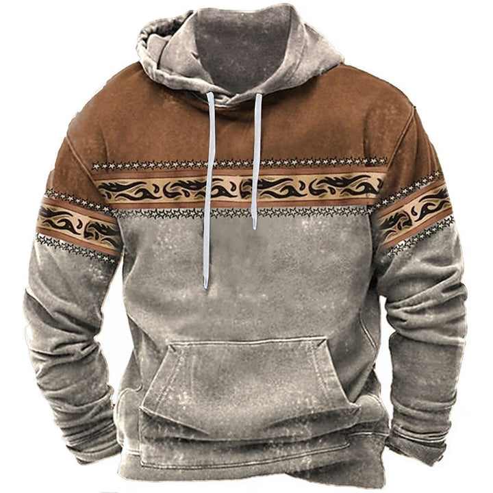 Hoodie Urban Vintage Tribal