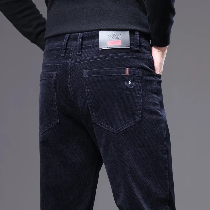 Calça Veludo Cotelê Clássica