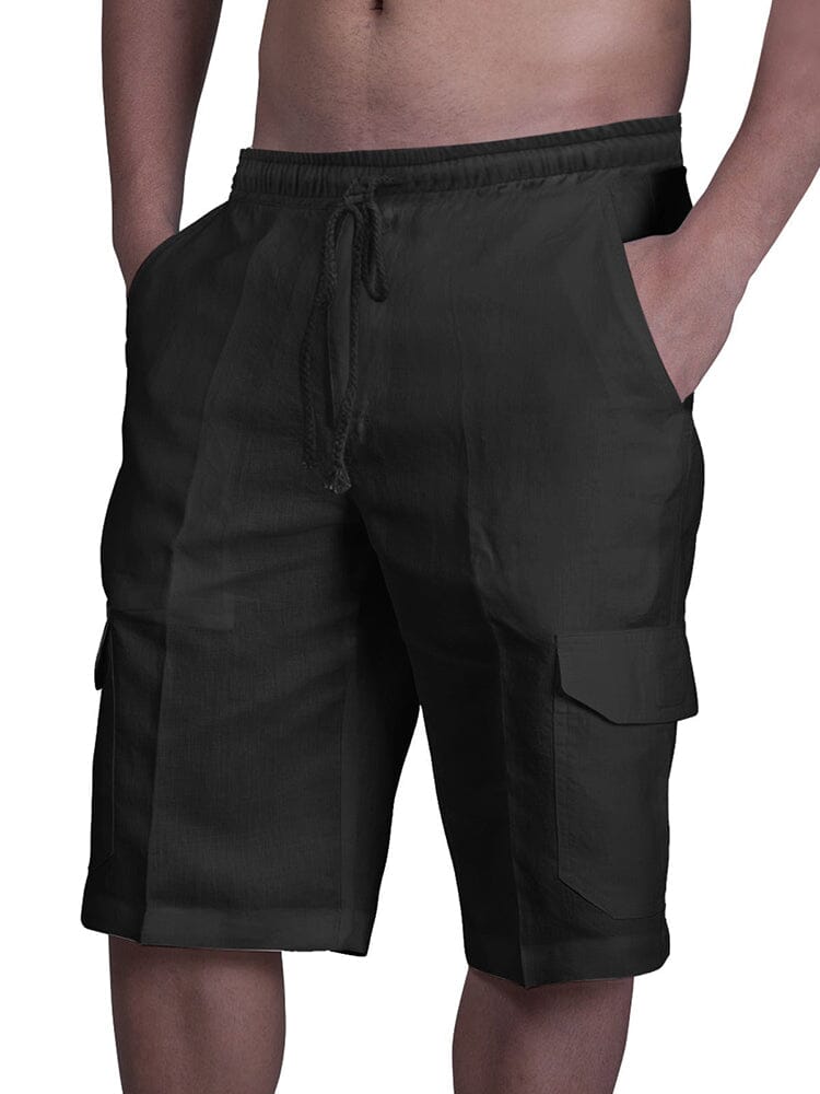 Bermuda Masculina Linho Natural