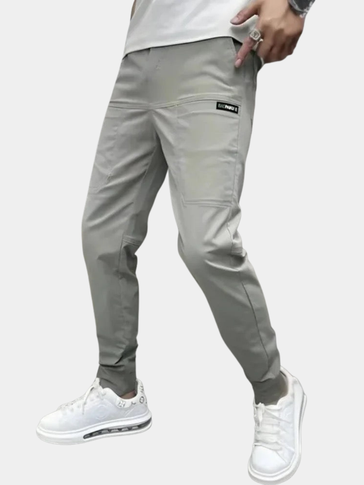Calça Cargo Slim Fit Elástico