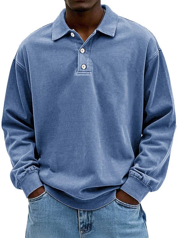 Camisa Polo Manga Longa Oversized