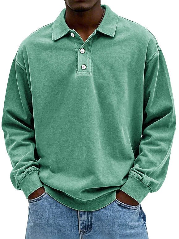 Camisa Polo Manga Longa Oversized