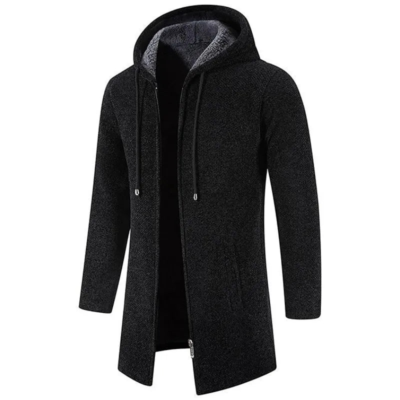 Cardigan Masculino com Capuz