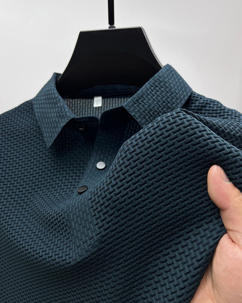 Camisa Polo Textura Cestaria