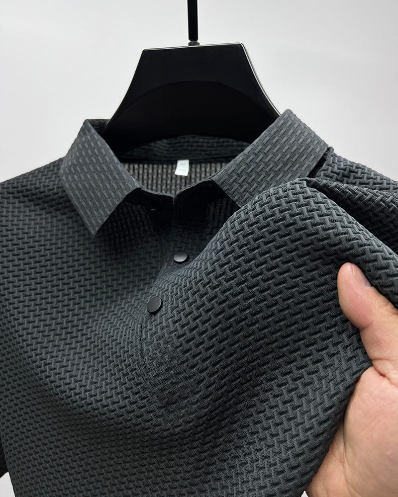 Camisa Polo Textura Cestaria