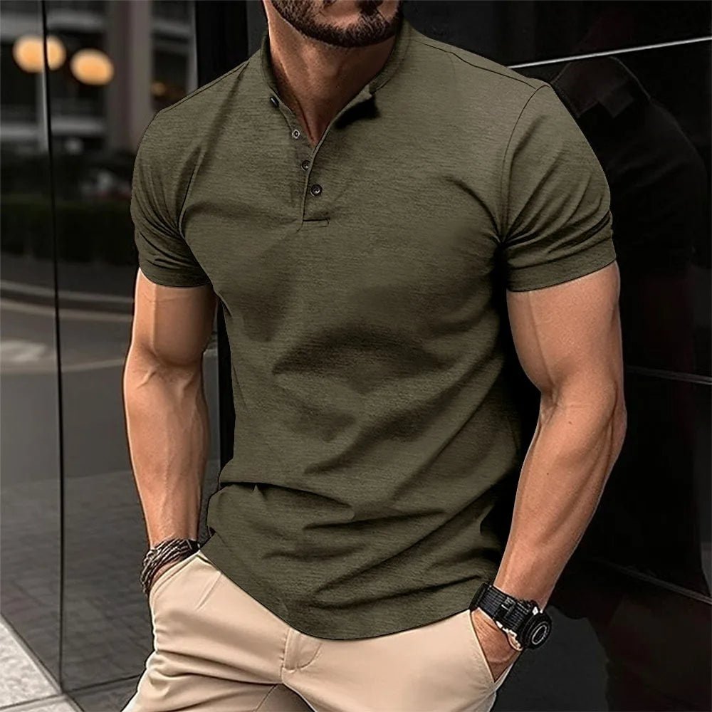 Camisa Polo Henley