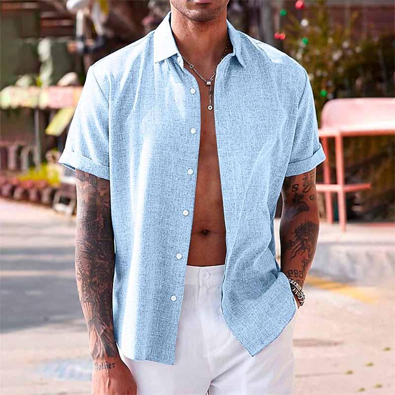 Camisa Leve Manga Curta