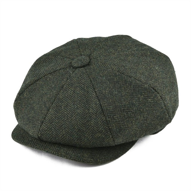 Boné Gatsby Tweed