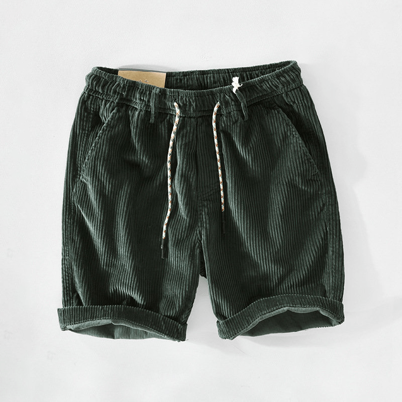 Bermuda Veludo Cotelê Casual