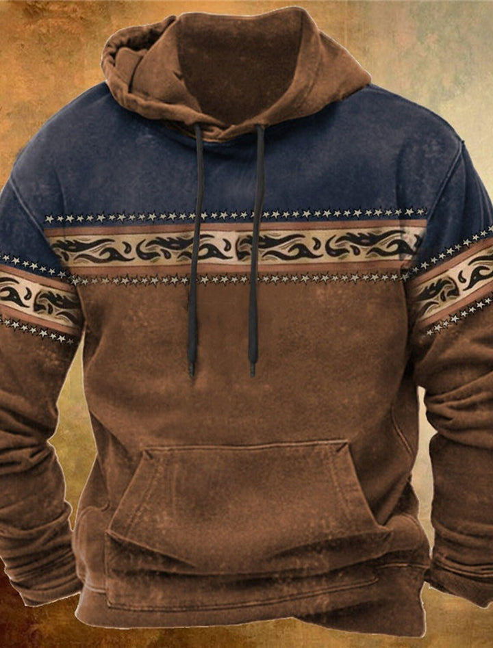 Hoodie Urban Vintage Tribal